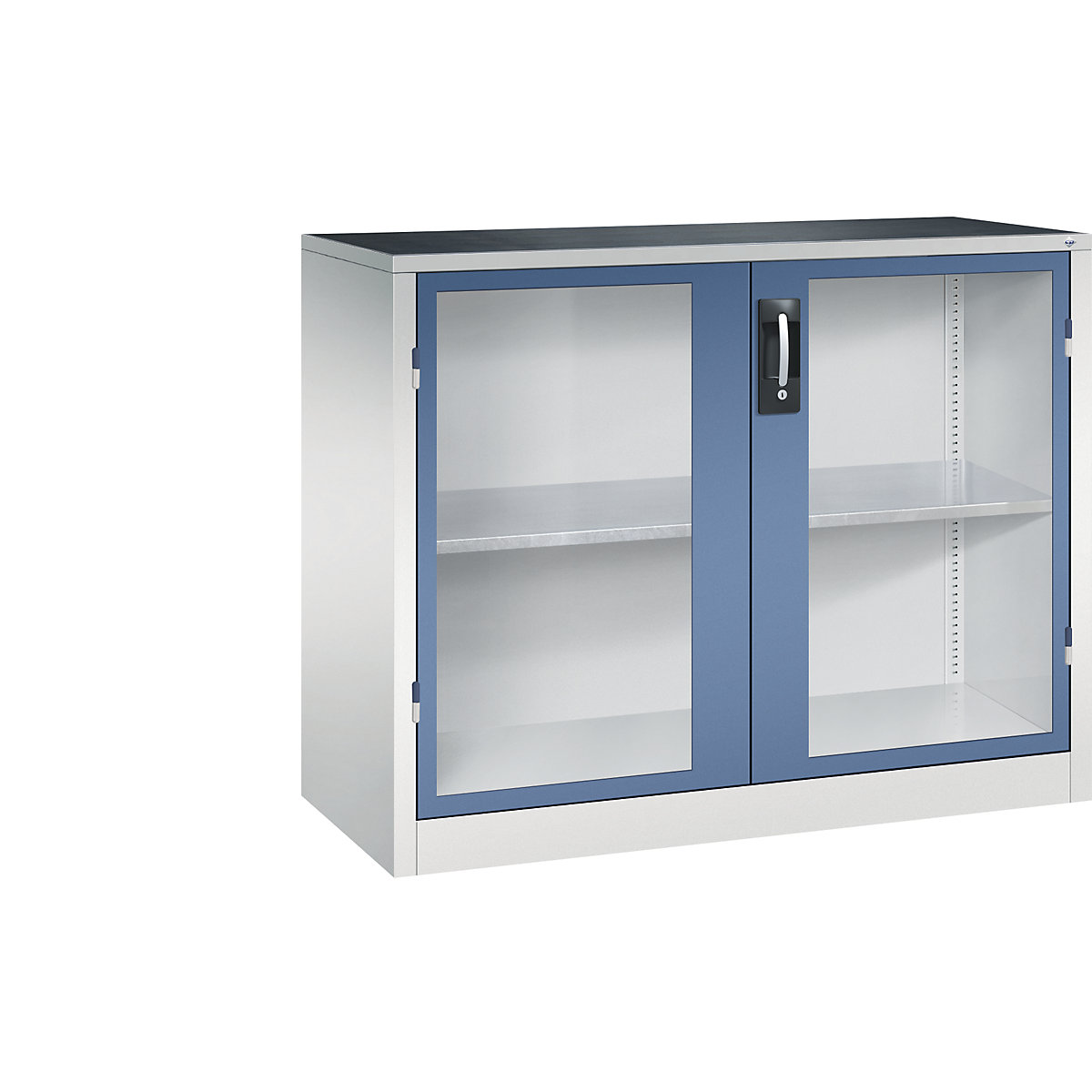 Armário com portas de batente e janela de visualização – C+P (Imagem do produto 3)-2