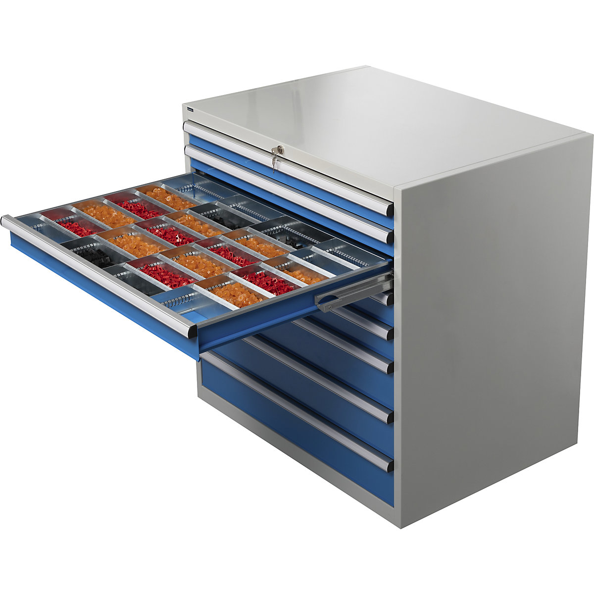 Armário de gavetas – eurokraft pro (Imagem do produto 11)-10