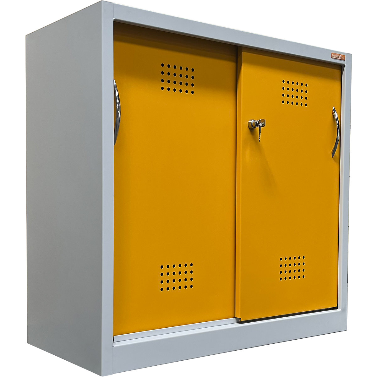 Armário protetor do meio ambiente vazio com portas de correr – eurokraft basic (Imagem do produto 2)-1