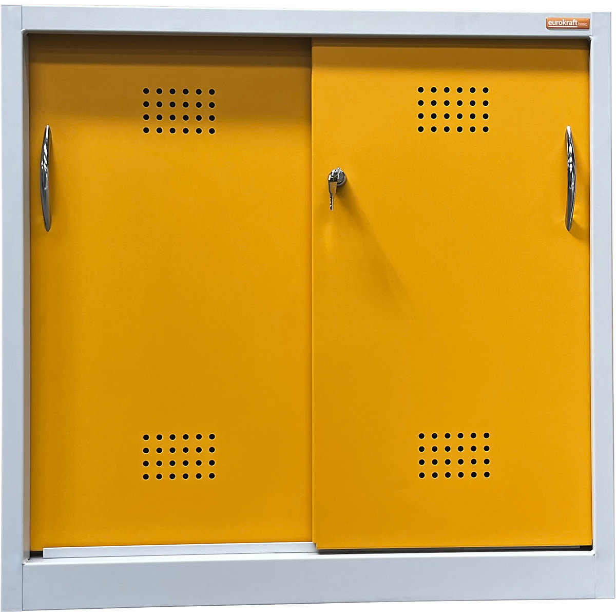 Armario ecológico con puertas correderas – eurokraft basic (Imagen del producto 4)-3