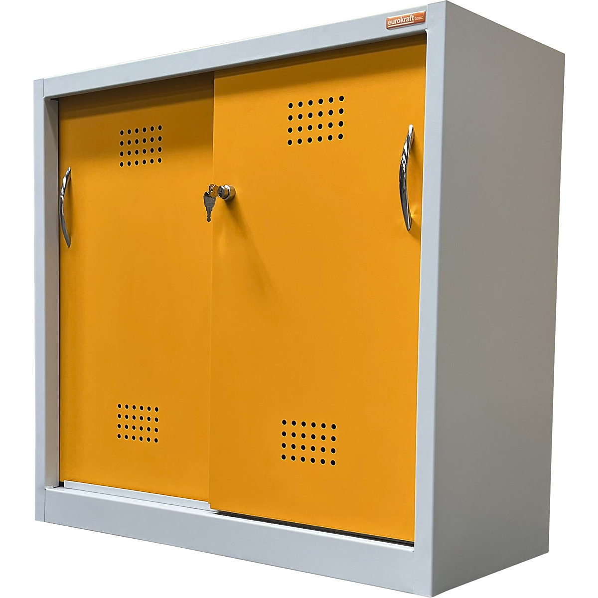 Armario ecológico con puertas correderas – eurokraft basic (Imagen del producto 5)-4