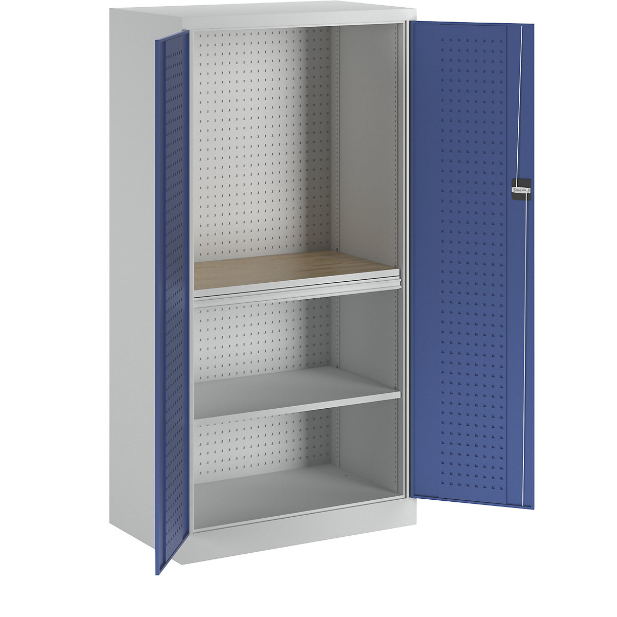 Armario perforado para herramientas