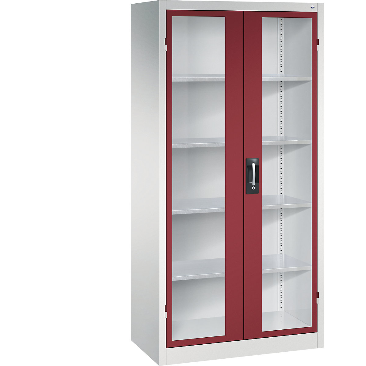 Armario de puertas batientes con ventanilla – C+P (Imagen del producto 4)-3