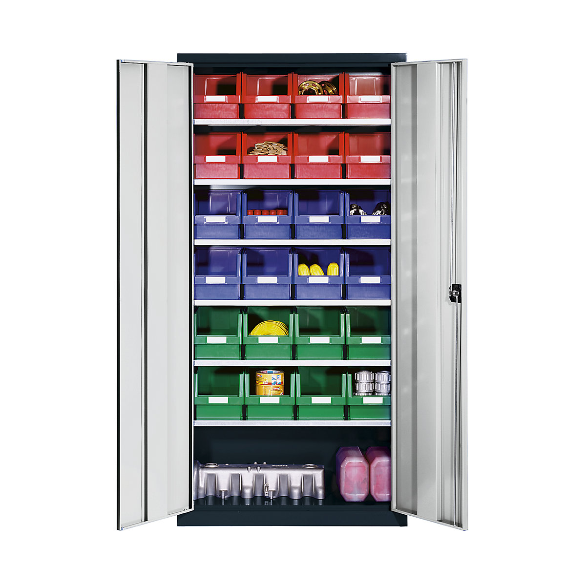 Armario de chapa de acero para material &ndash; eurokraft pro