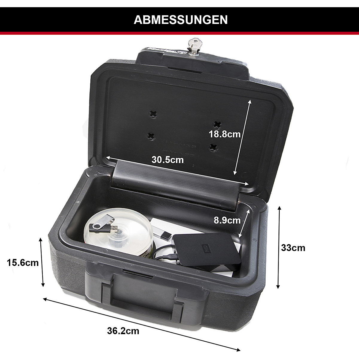 Caja para documentos – Masterlock (Imagen del producto 5)-4