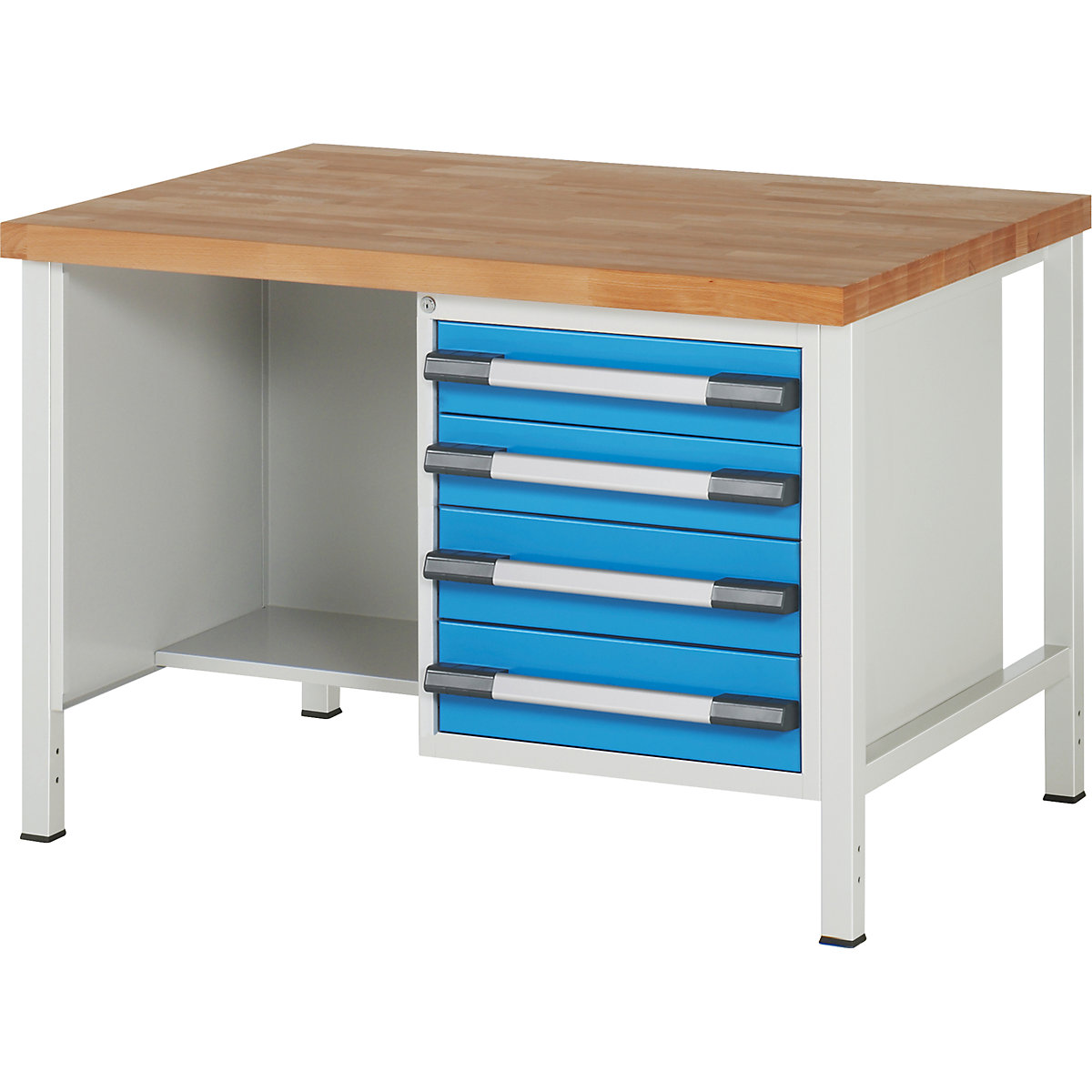 Bancada de trabalho, estrutura modular série 8000 – eurokraft pro (Imagem do produto 2)-1