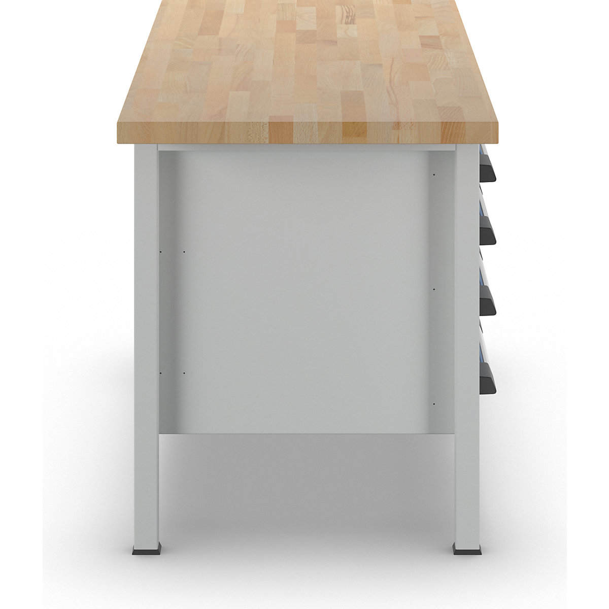 Bancada de trabalho, estrutura modular série 8000 – eurokraft pro (Imagem do produto 4)-3