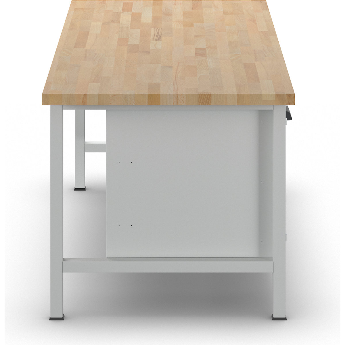 Bancada de trabalho, estrutura modular série 8000 – eurokraft pro (Imagem do produto 4)-3