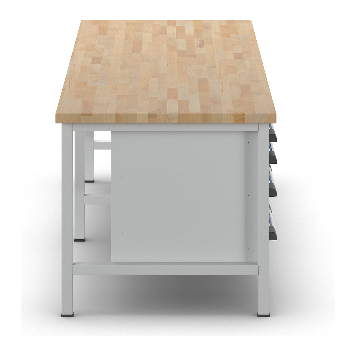 Bancada de trabalho, estrutura modular série 8000 – eurokraft pro (Imagem do produto 4)-3