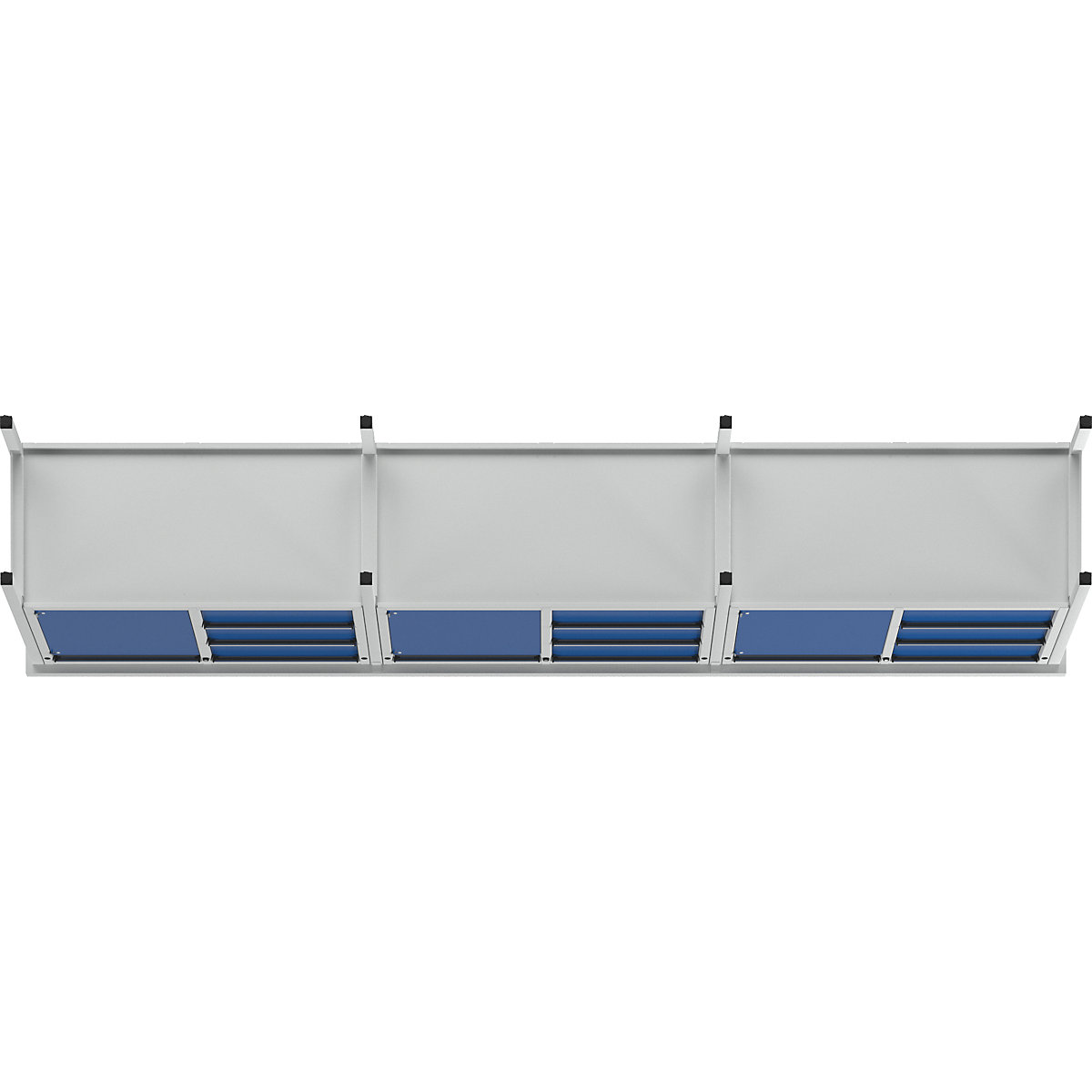 Bancada de trabalho extra larga, estrutura modular – ANKE (Imagem do produto 11)-10