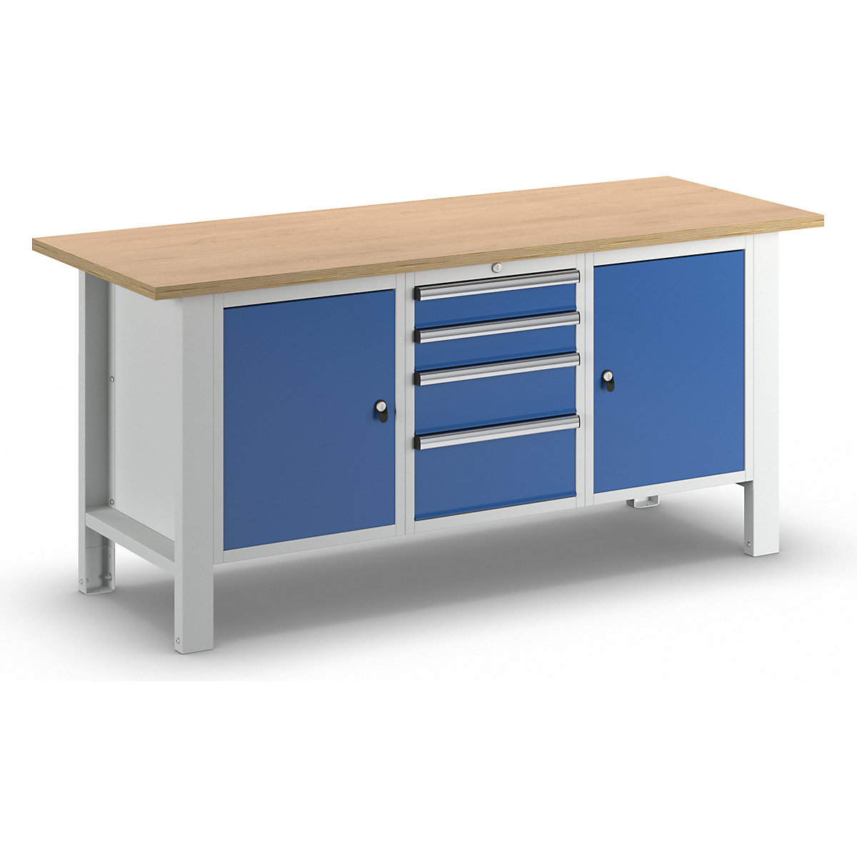 Bancada de trabalho, sistema modular - eurokraft basic