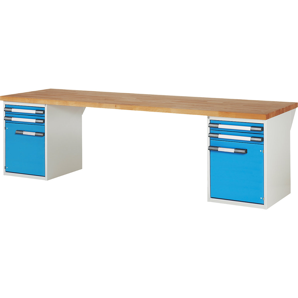 Bancada de trabalho, sistema modular série 7000 – eurokraft pro