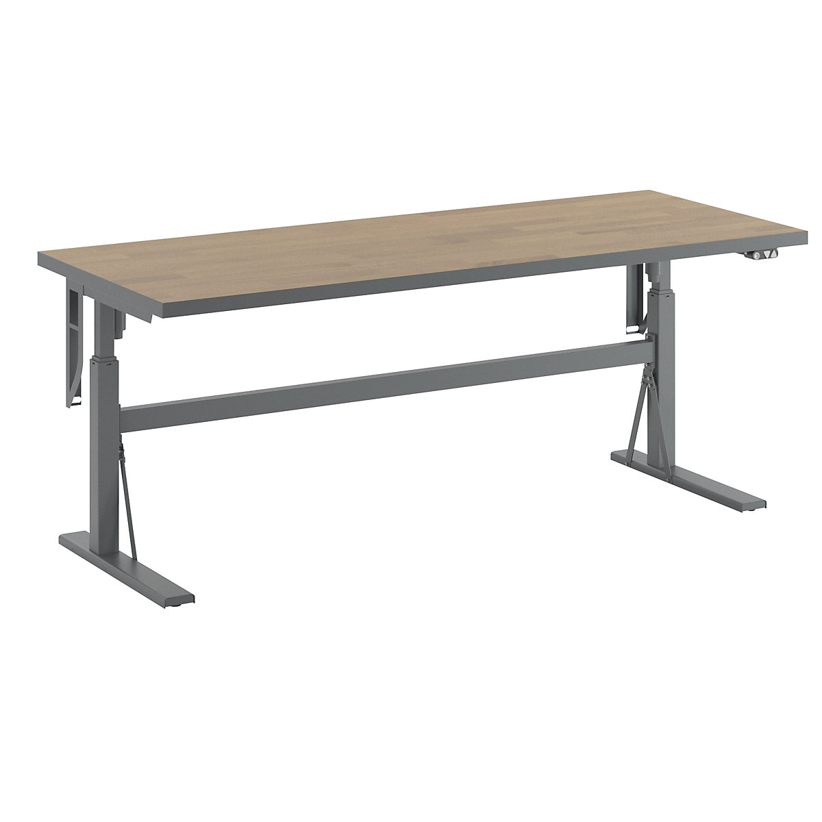Mesa de trabalho com regulação elétrica da altura - Capacidade de carga 350 kg - eurokraft pro