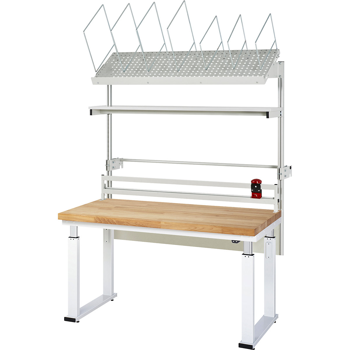 Mesa de embalagem completa 600, electricamente ajustável em altura – RAU (Imagem do produto 8)-7