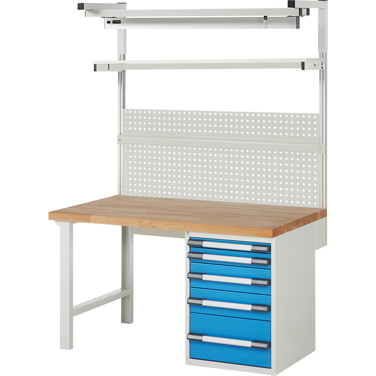 Bancada de trabalho com estrutura de sistema série 7000 – eurokraft pro (Imagem do produto 3)-2