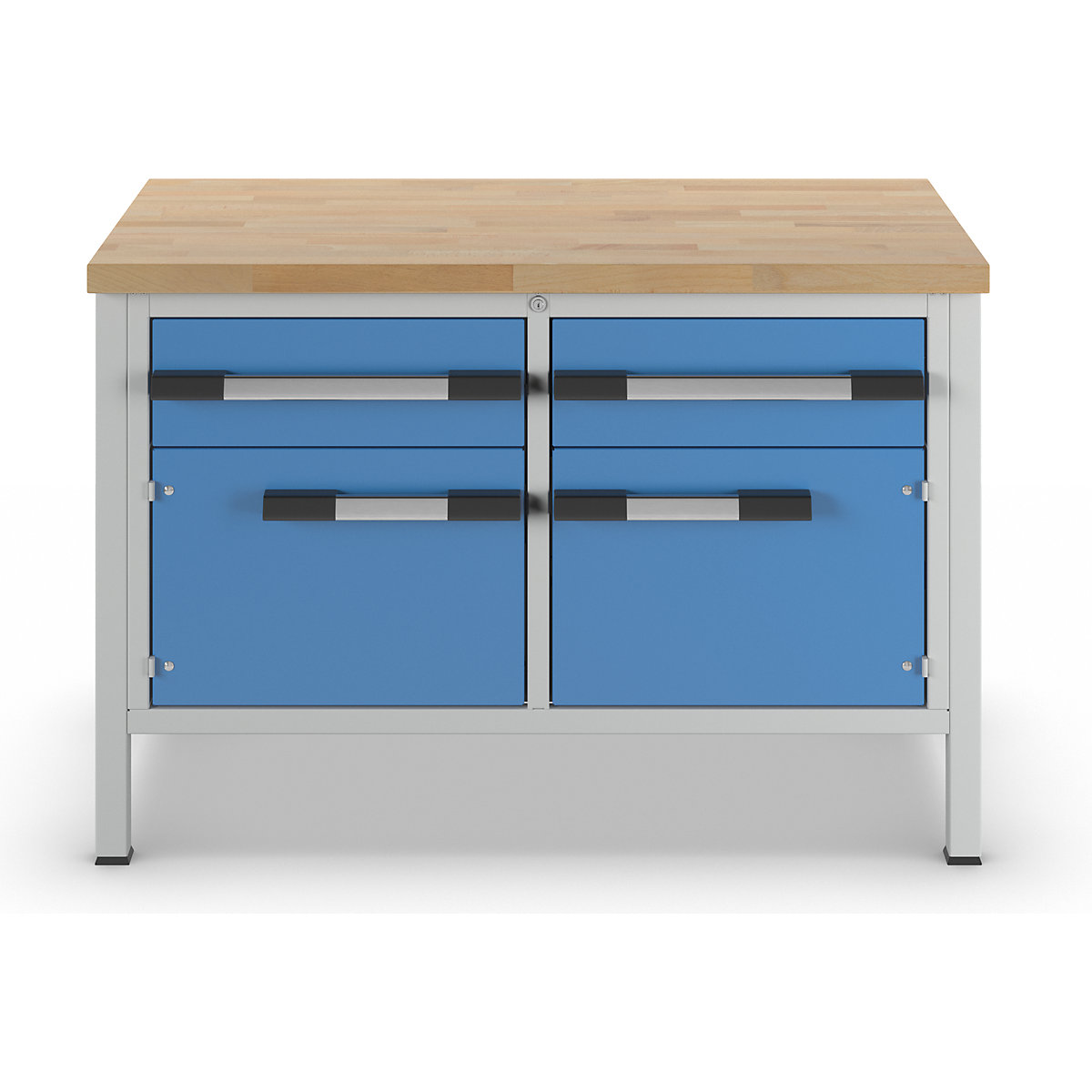 Banco de trabajo, construcción de bastidor Serie 8000 – eurokraft pro (Imagen del producto 3)-2