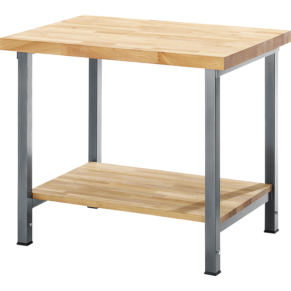 Banco de trabajo de altura regulable, bastidor modular – eurokraft pro (Imagen del producto 2)-1