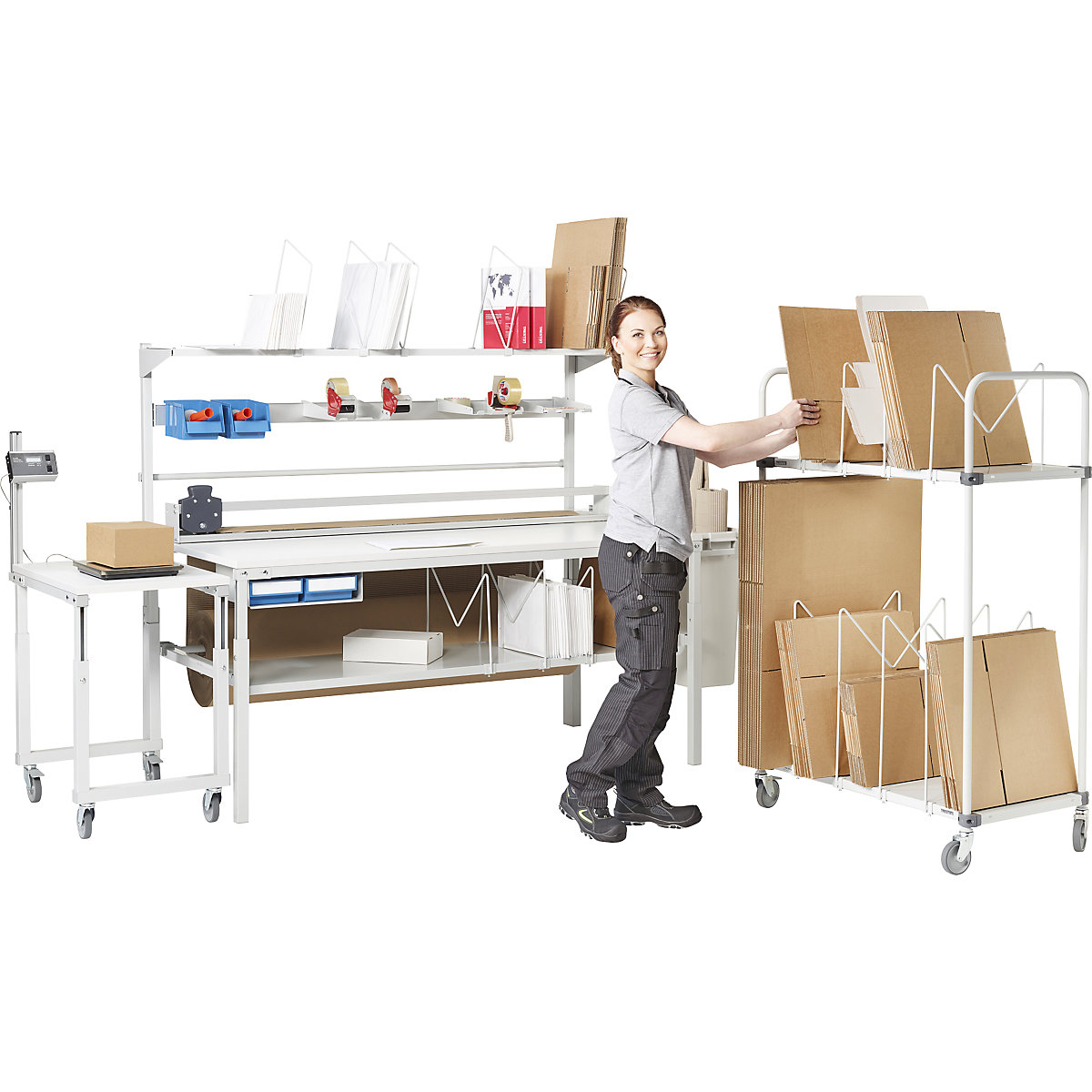 Carro para cajas de cartón HCT410 – Treston (Imagen del producto 4)-3