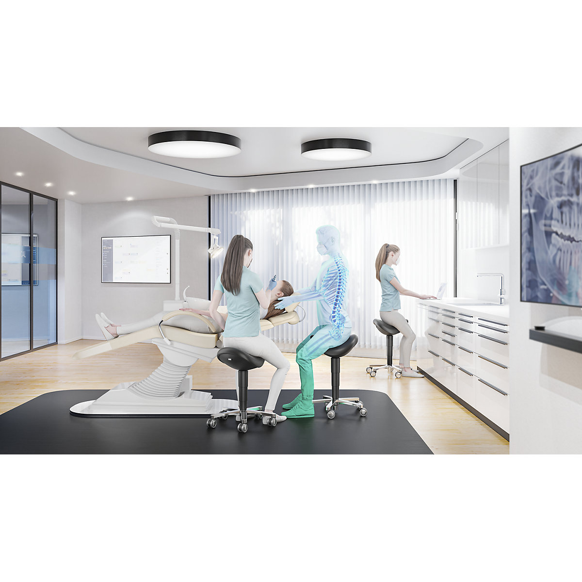 Banco tipo sela – bimos (Imagem do produto 8)-7