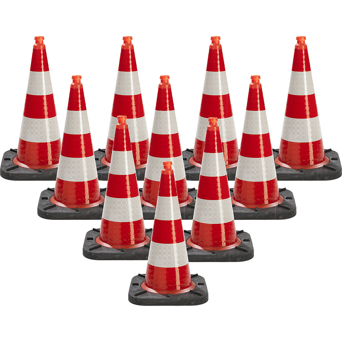 Cone de sinalização, embalagem de 2 unid. - Moravia