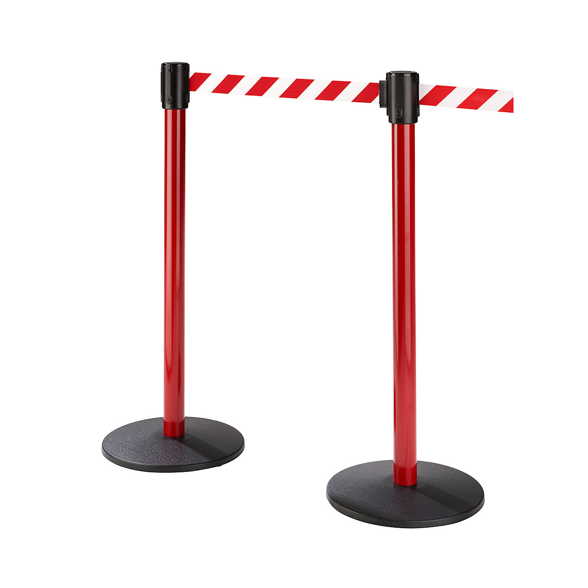 Poste de aviso com fita - Tensator