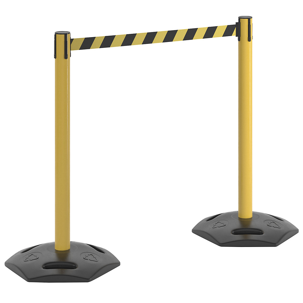 Poste de barreira com cinta, embalagem de 2 unidades (Imagem do produto 7)-6