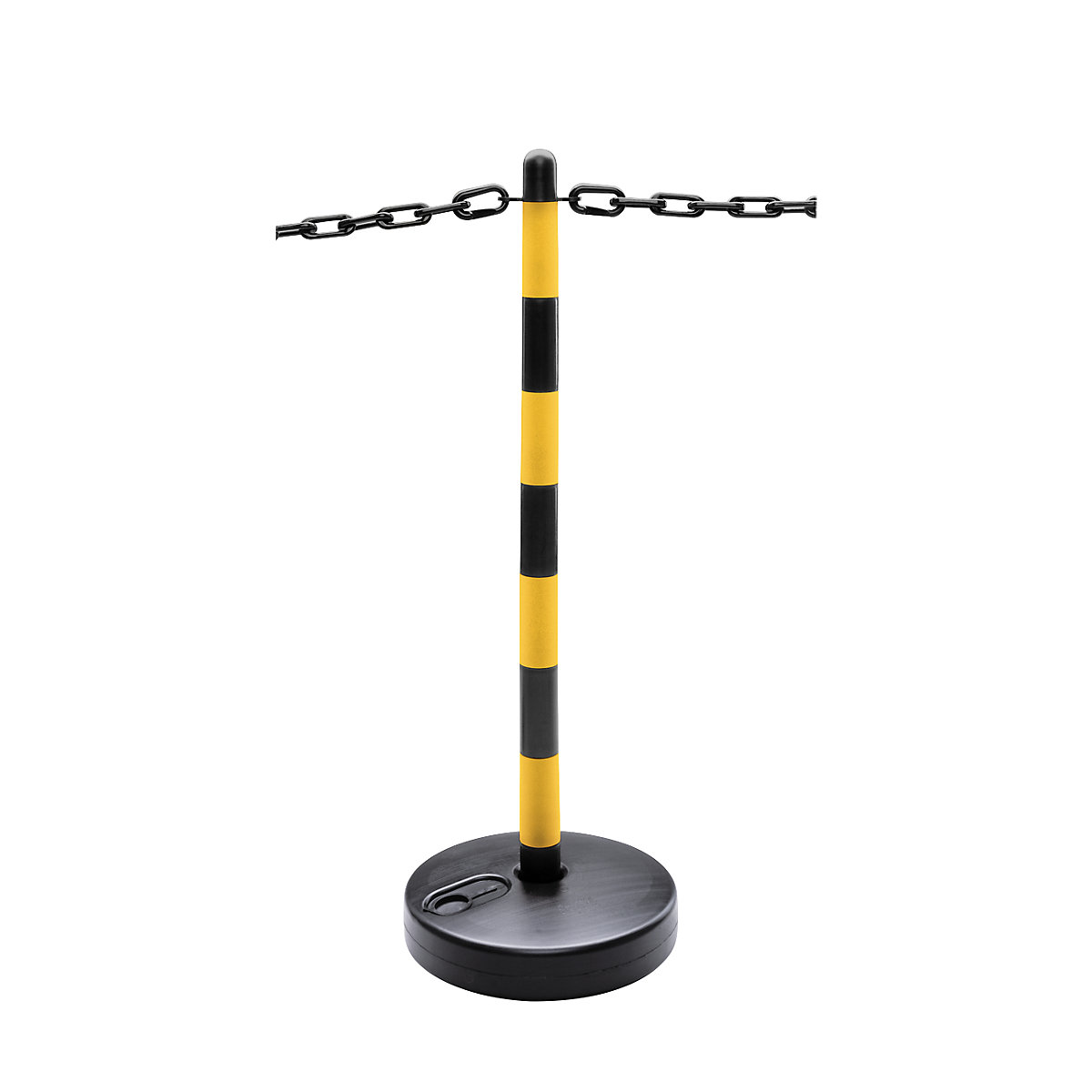 Conjunto de postes com corrente, 6 postes - Moravia