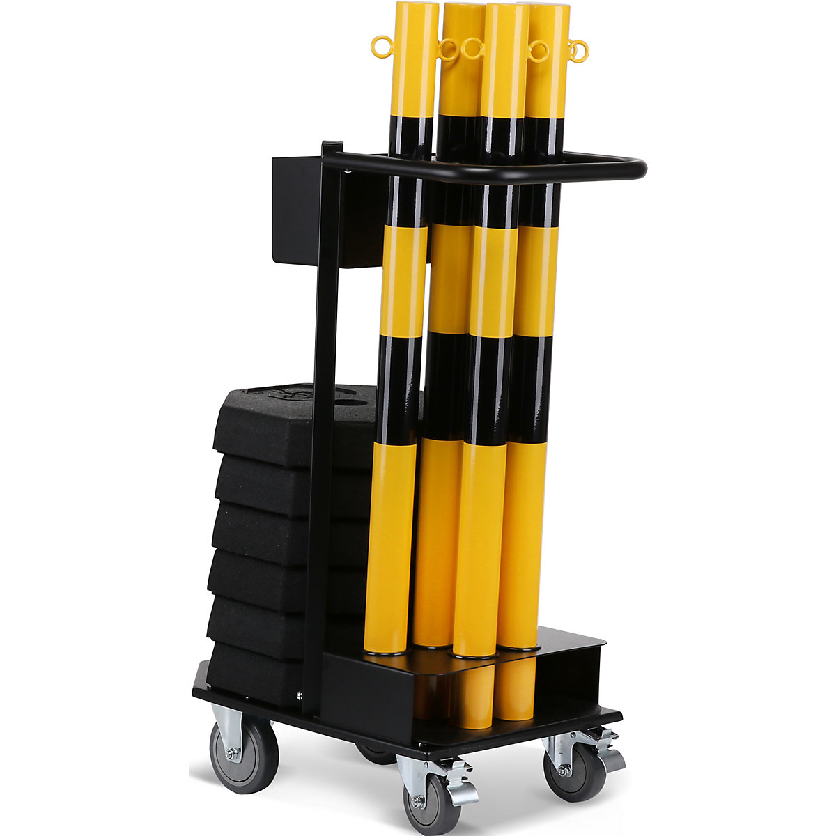 Suporte para correntes com carro de transporte – CrashStop (Imagem do produto 3)-2