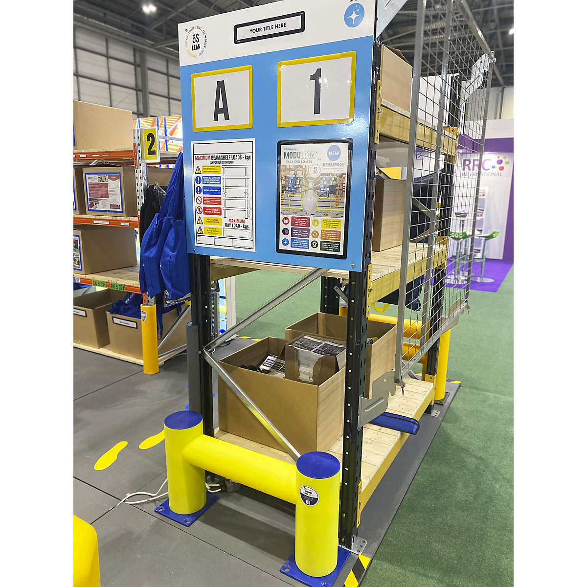 Quadro de informação para estante com marcação individual (Imagem do produto 4)-3