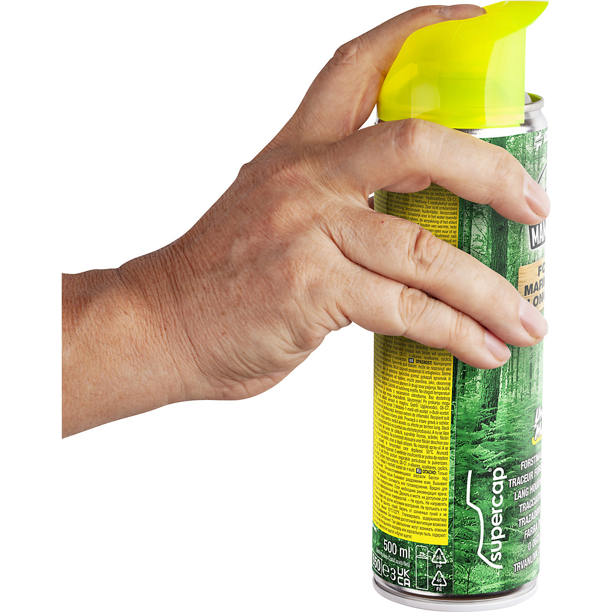 Marcador florestal Mammut Paint Universal Marker® fluorescente – Ampere (Imagem do produto 4)-3