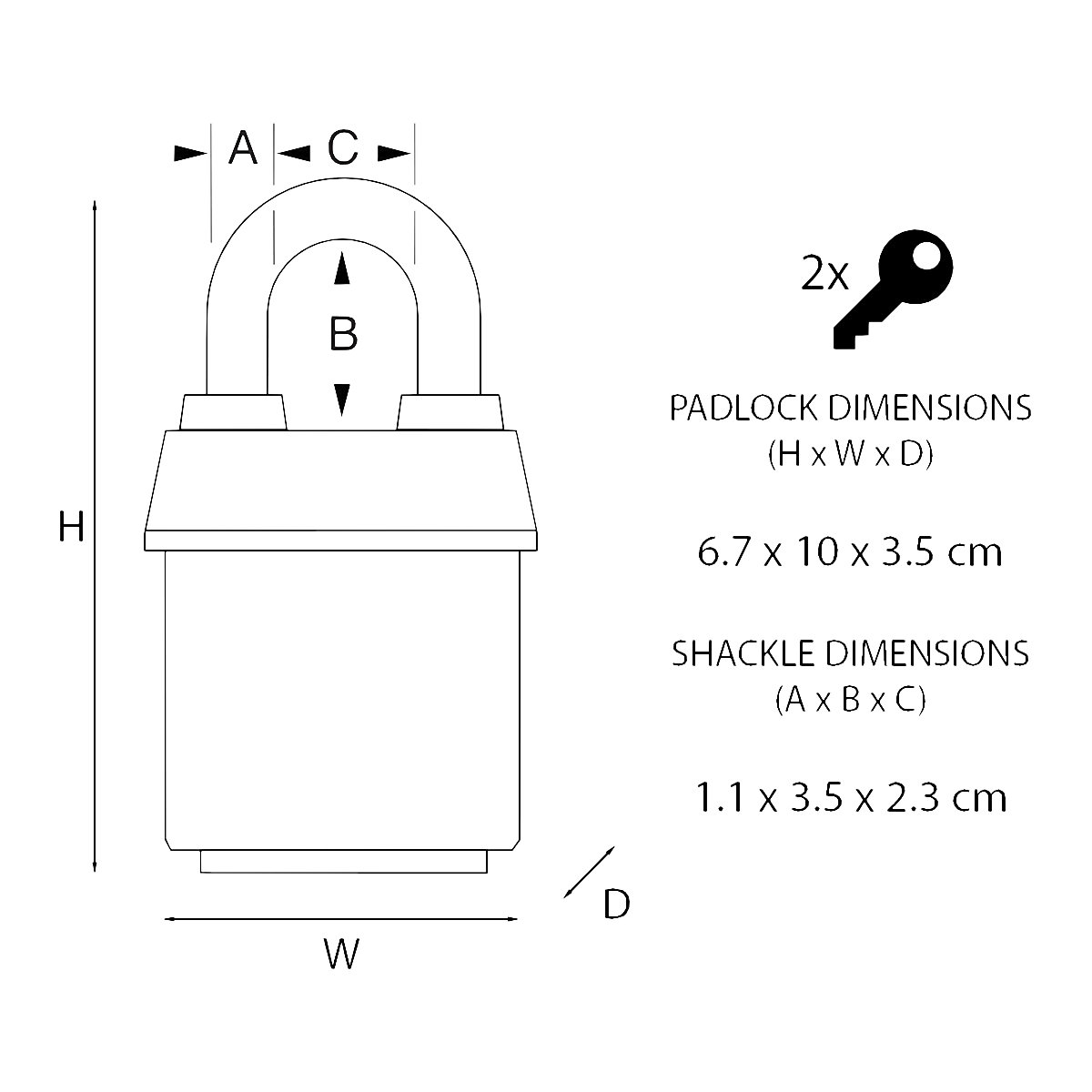 Candado Pro Series (Imagen del producto 4)-3