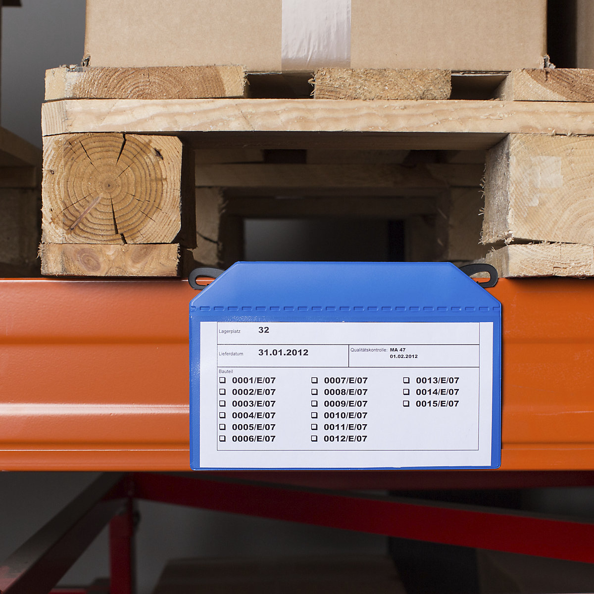 Portadocumentos para cajas de rejilla (Imagen del producto 3)-2