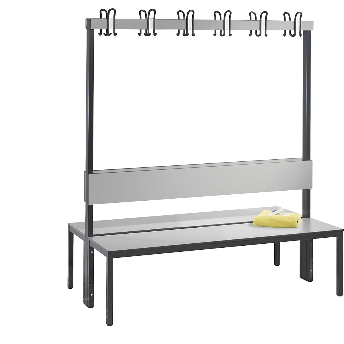 Banco de vestiário COMFORT, com dois lados – C+P (Imagem do produto 2)-1