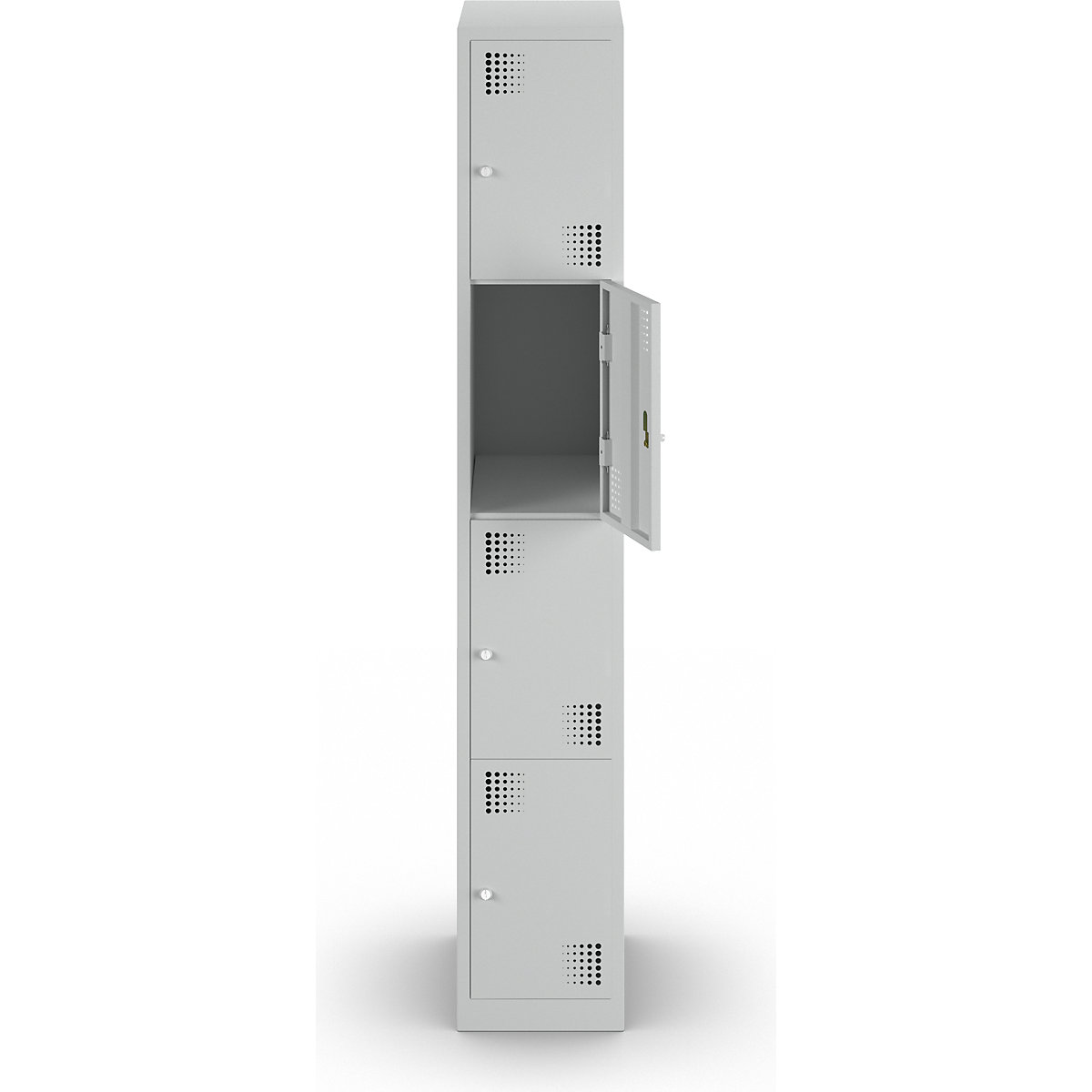 Armário de 4 cacifos Alvina – eurokraft basic (Imagem do produto 6)-5