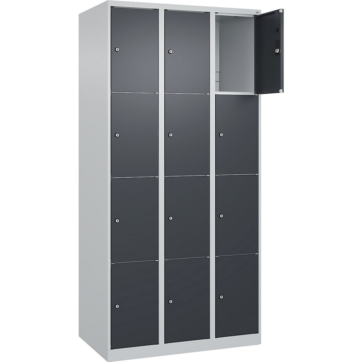 Armário de cacifos de 4 andares Classic PLUS – C+P (Imagem do produto 4)-3