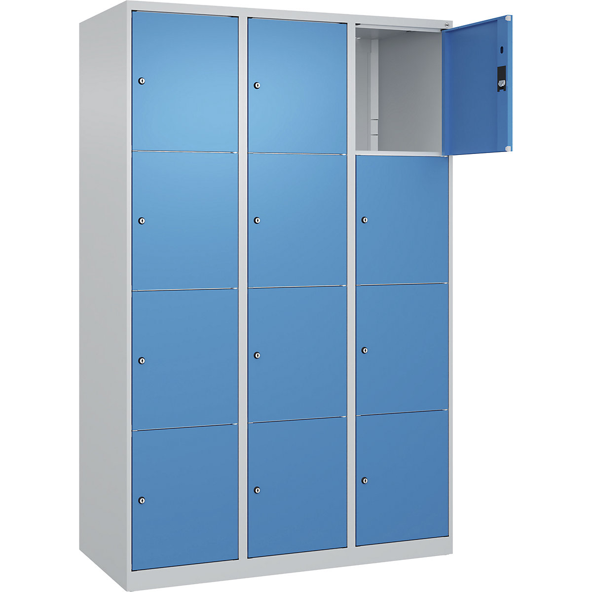 Armário de cacifos de 4 andares Classic PLUS – C+P (Imagem do produto 3)-2