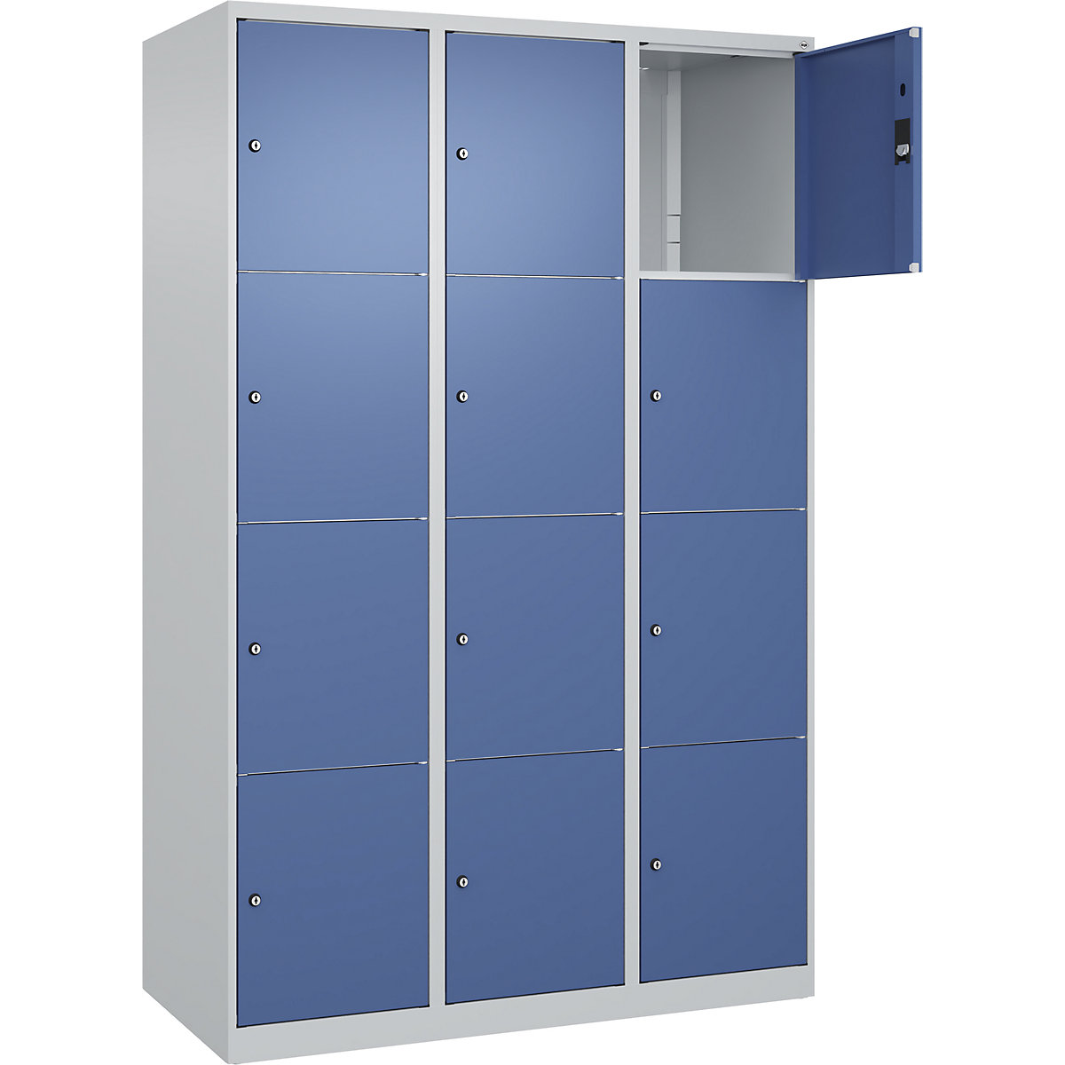 Armário de cacifos de 4 andares Classic PLUS – C+P (Imagem do produto 3)-2