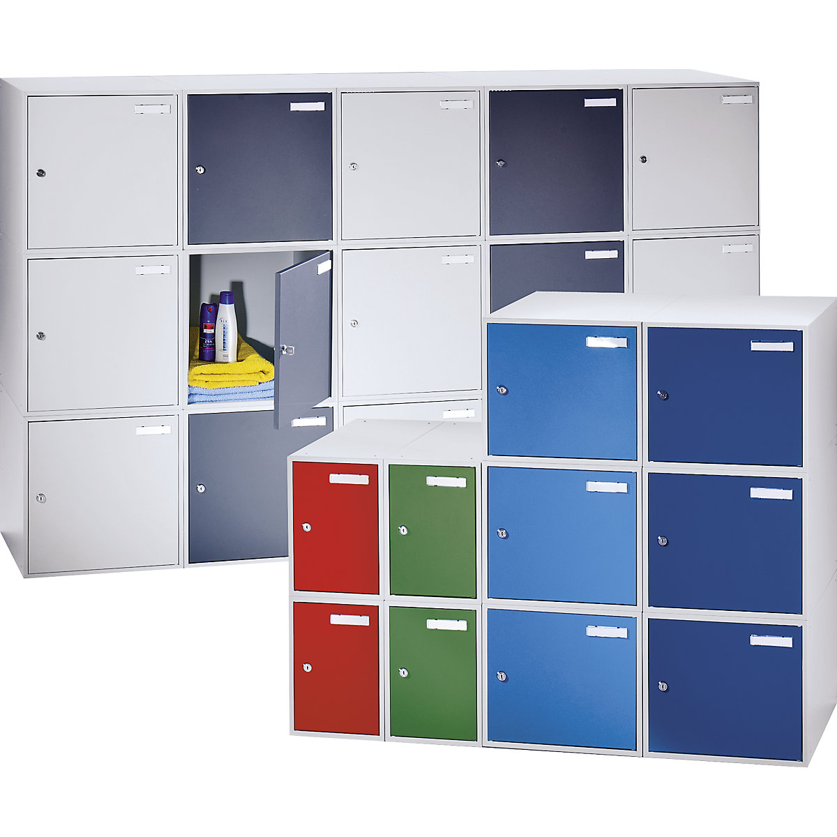 Cubo de cacifo, janela de visualização – eurokraft basic (Imagem do produto 2)-1