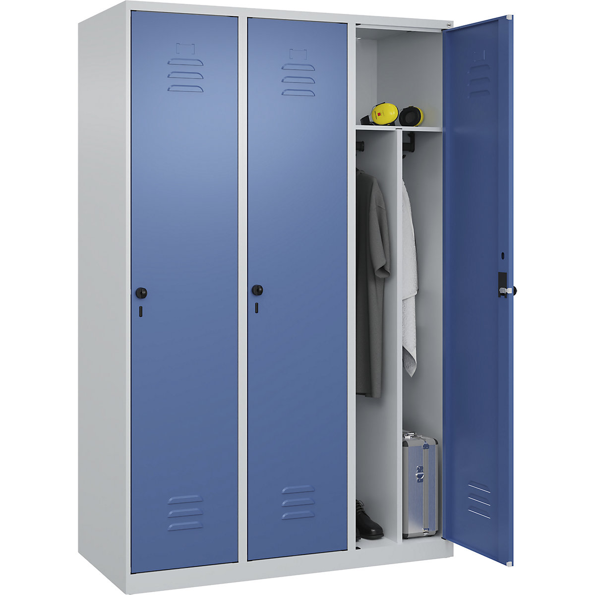 Cacifo com separação de roupa suja/limpa Classic PLUS, estreito – C+P