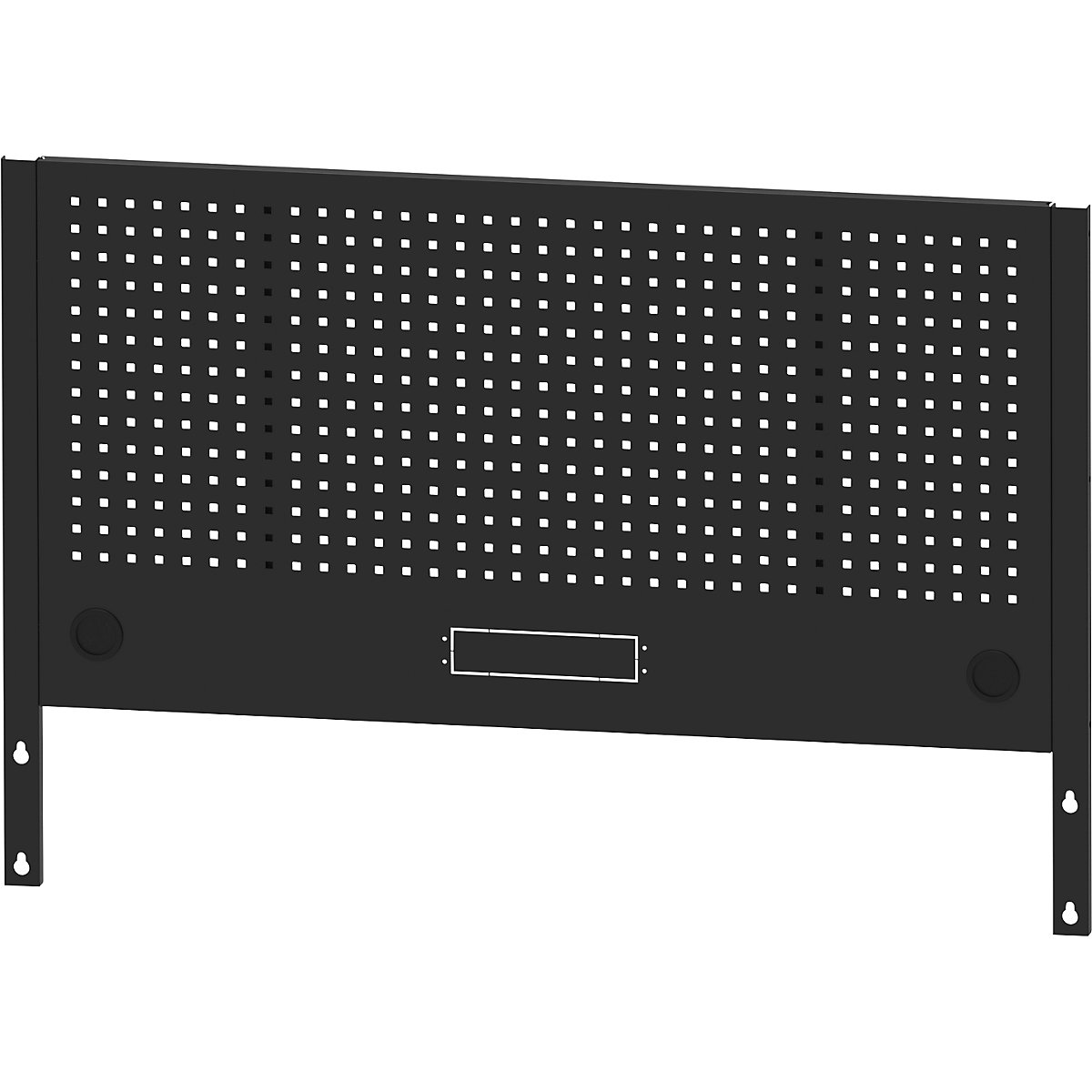 Painel perfurado para montagem em bancada de trabalho BLACKLINE