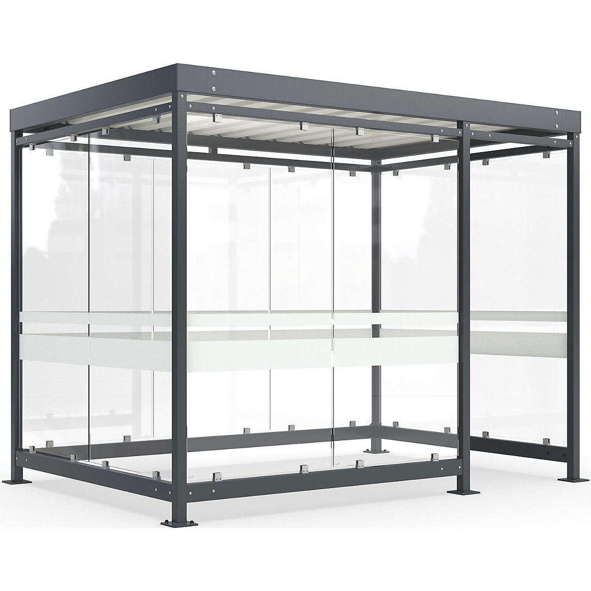 Marquesina Köln con tejado de acero – WSM (Imagen del producto 7)-6