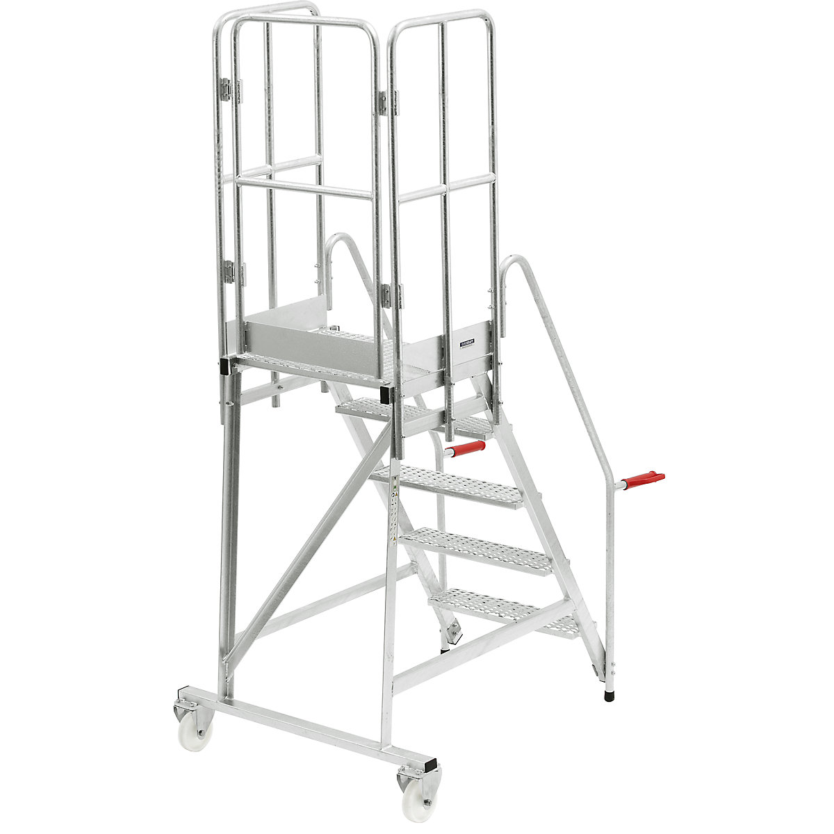 Escada de plataforma móvel – eurokraft pro (Imagem do produto 10)-9