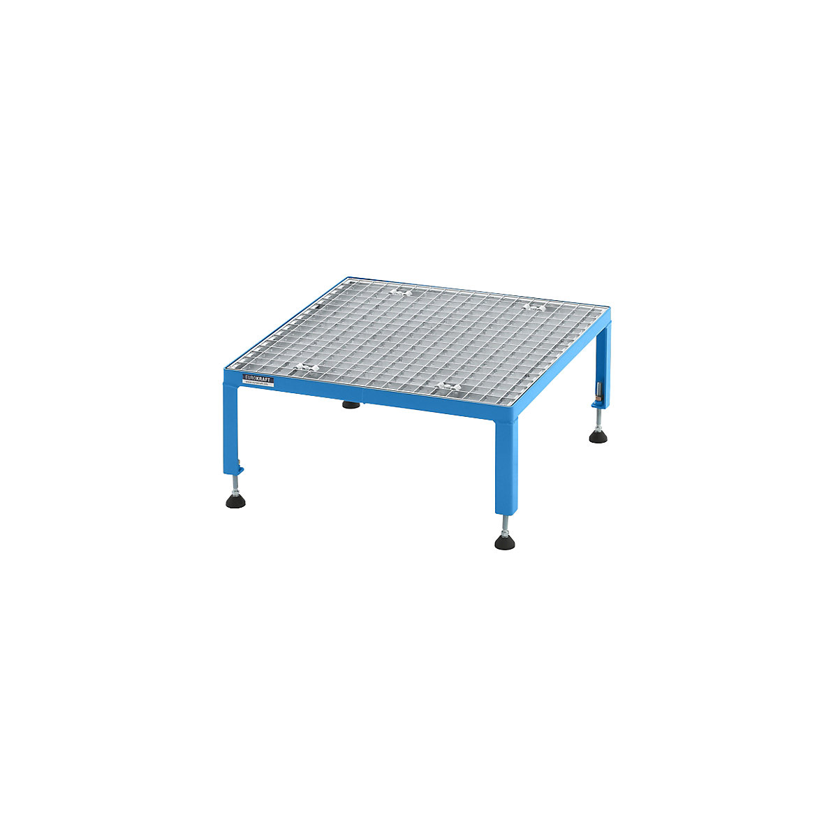 Plataforma de trabalho, ajustável em altura 255 - 320 mm - eurokraft pro