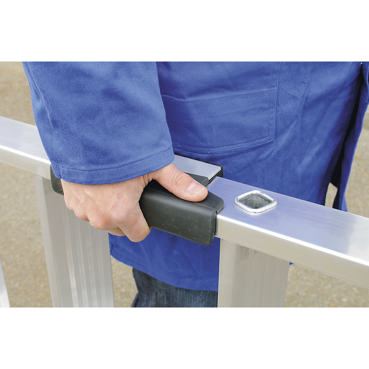 Escalera de mano con peldaños planos – MUNK (Imagen del producto 4)-3