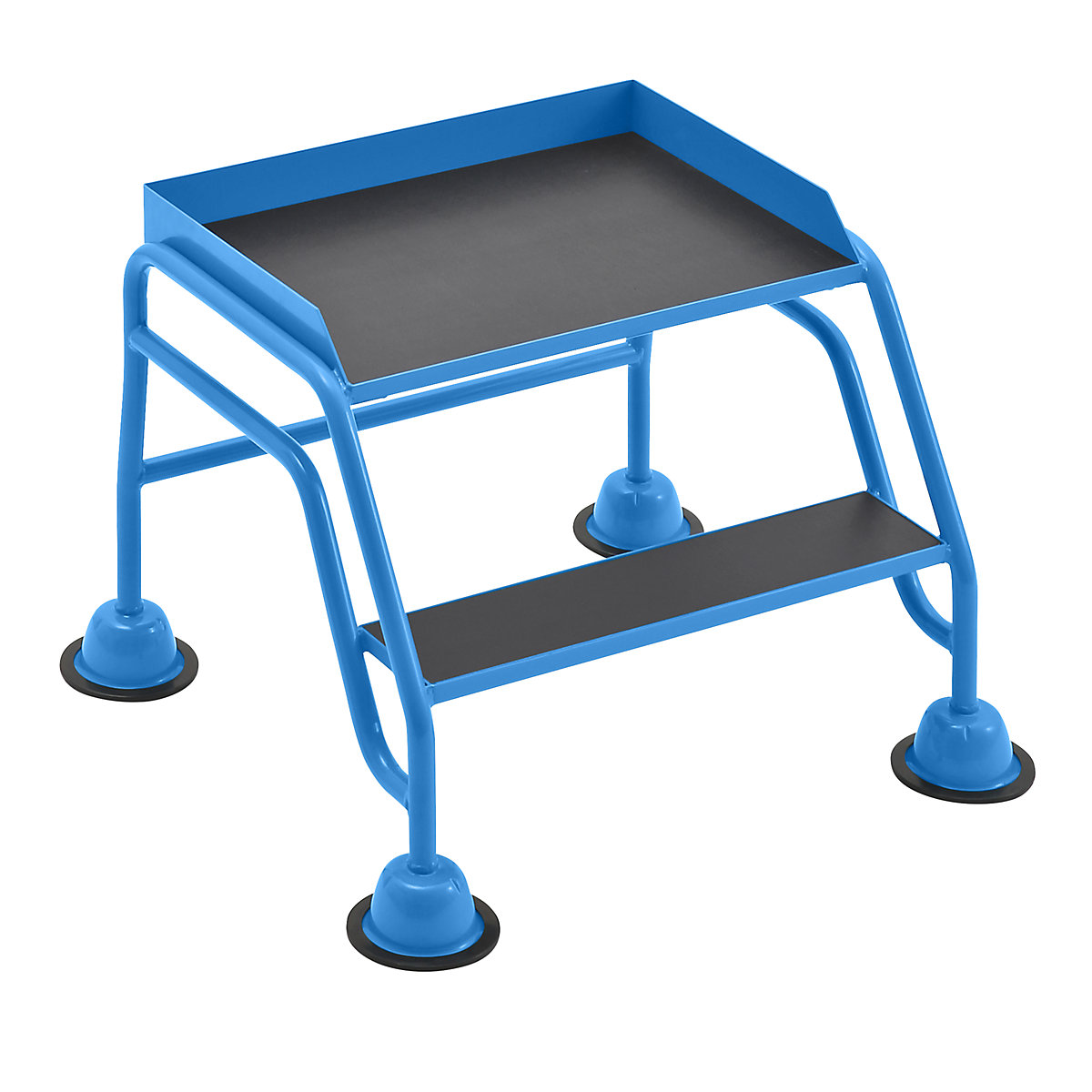 Escalera rodante con tarima &ndash; eurokraft pro