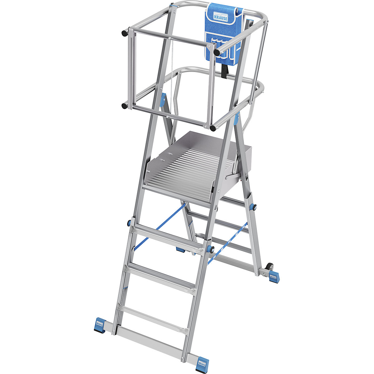 Escalera telescópica de plataforma &ndash; KRAUSE