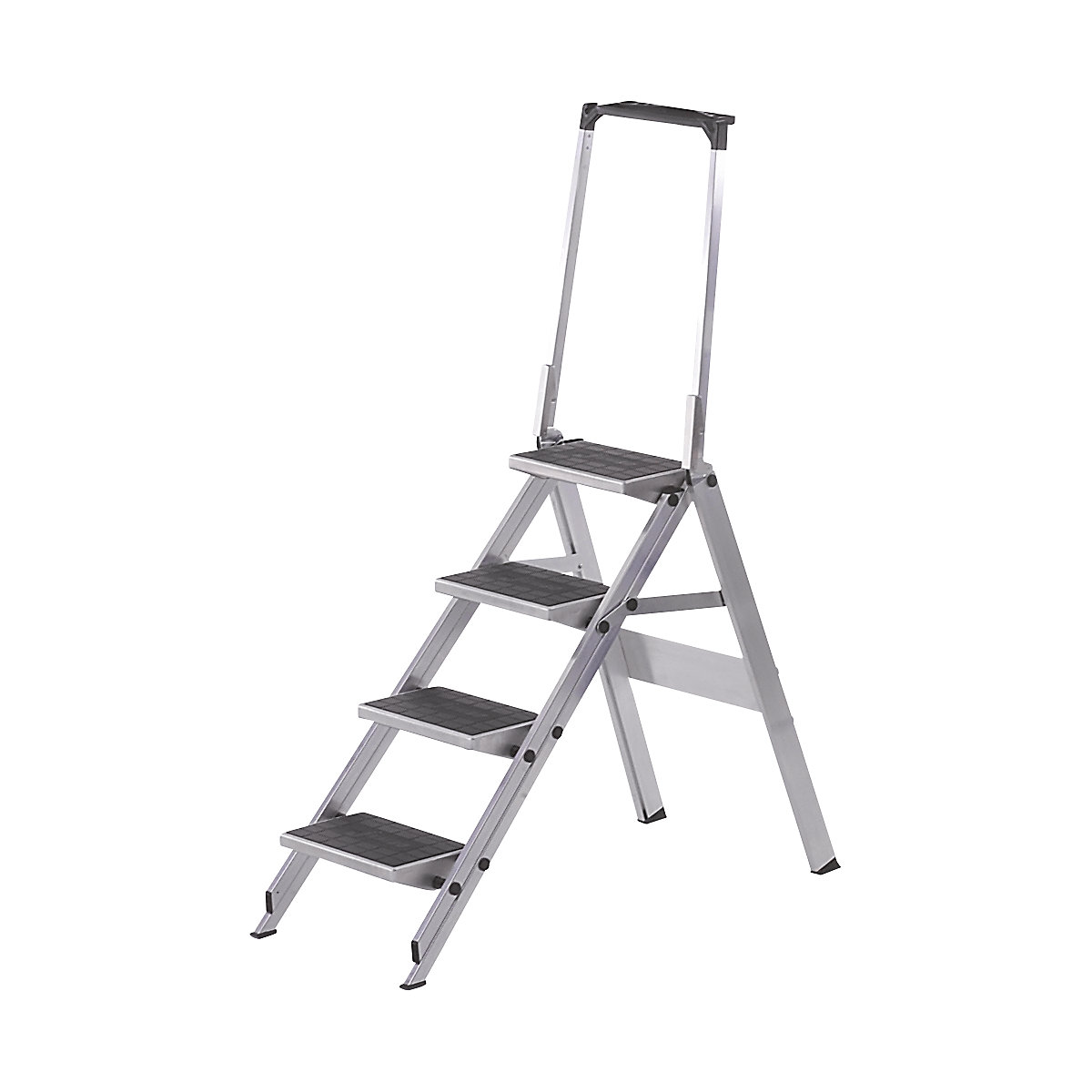 Escalera plegable de aluminio