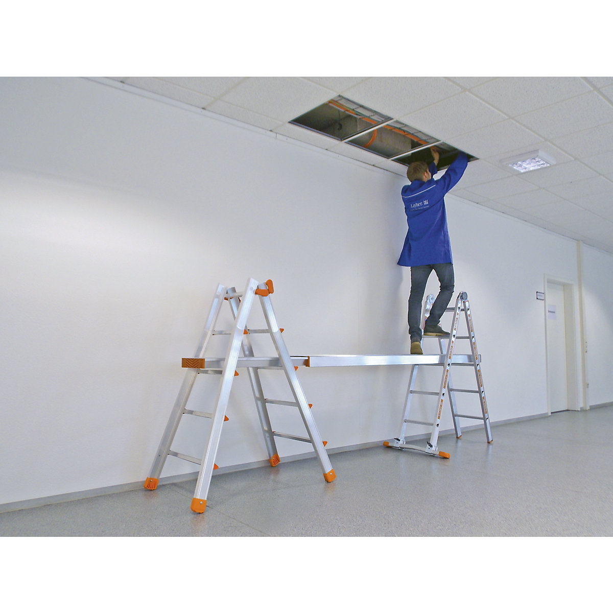 Pasarela telescópica de aluminio – Layher (Imagen del producto 2)-1