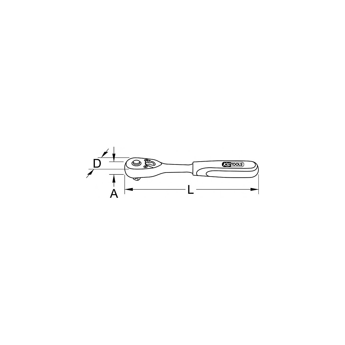 Roquete inversor MONSTER de 1/2'' – KS Tools (Imagem do produto 17)-16