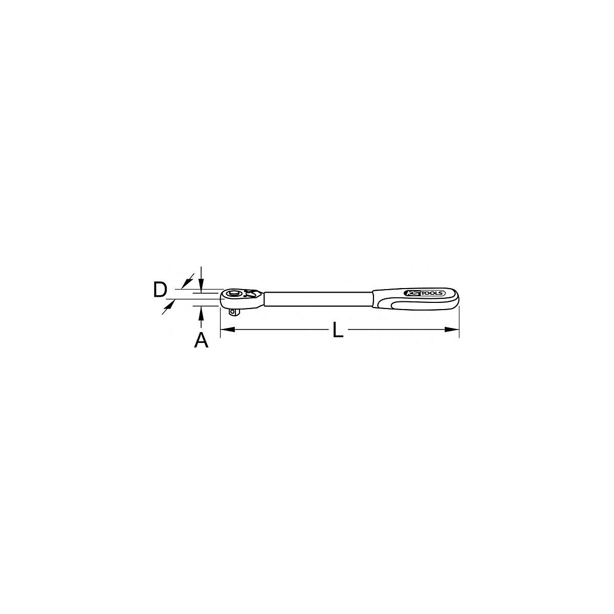 Roquete inversor MONSTER de 1/2'', longo – KS Tools (Imagem do produto 16)-15